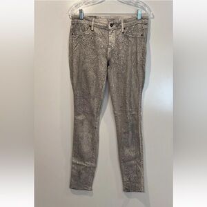 Rich & Skinny Printed Jeans Womens Size 27‎ (911)